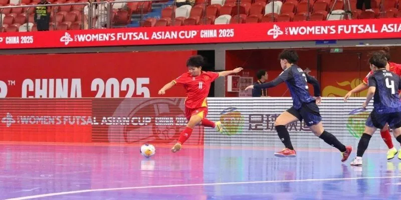 Nữ Futsal Việt Nam tan mộng World Cup khi thất bại trước Nhật Bản Nữ Futsal Việt Nam tan mộng World Cup khi thất bại trước Nhật Bản